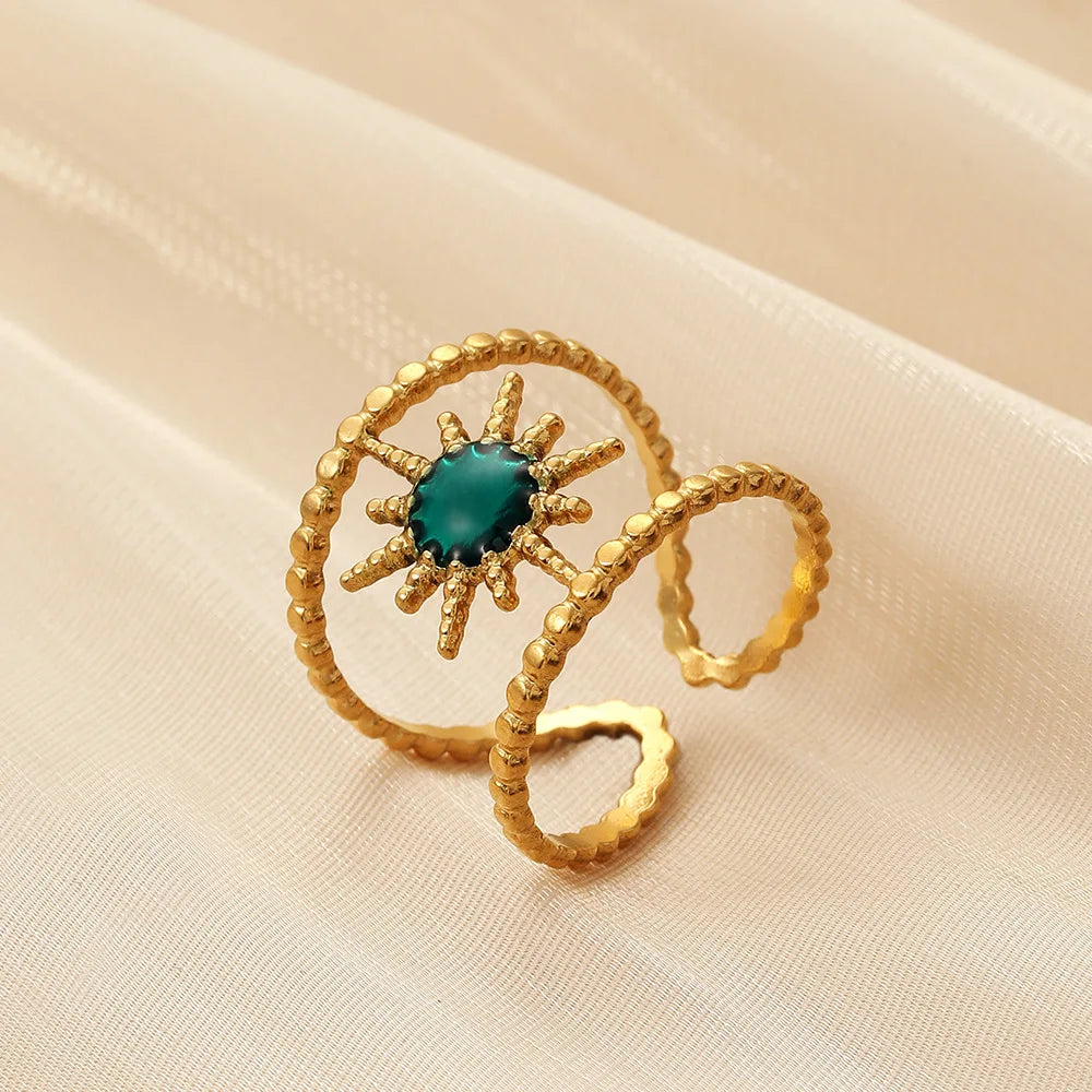 Blue Sun Rings
