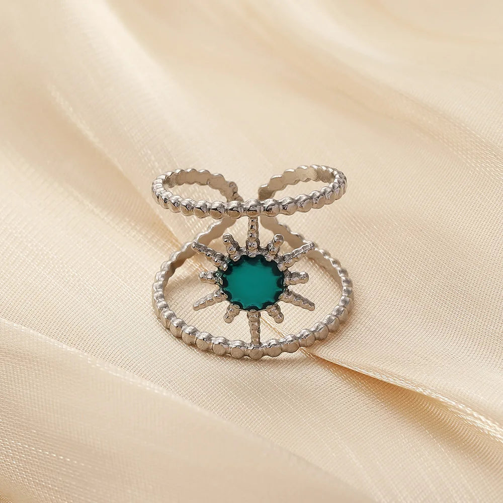 Blue Sun Rings