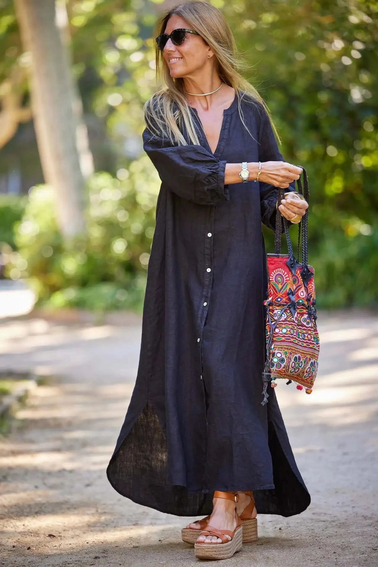 Loose Blouse Dress