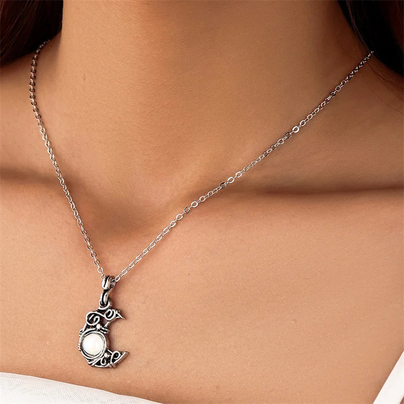 Boho Moonstone Necklace