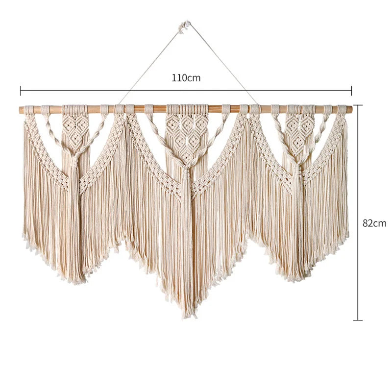 Macrame Wall Hanging Tapestry