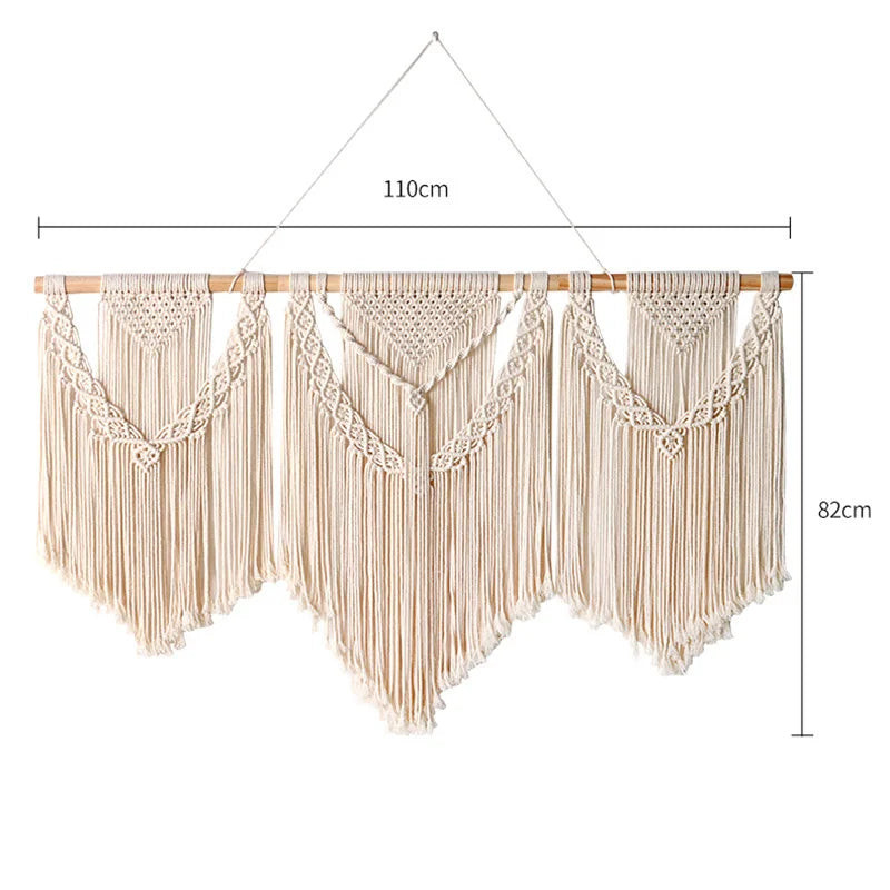 Macrame Wall Hanging Tapestry