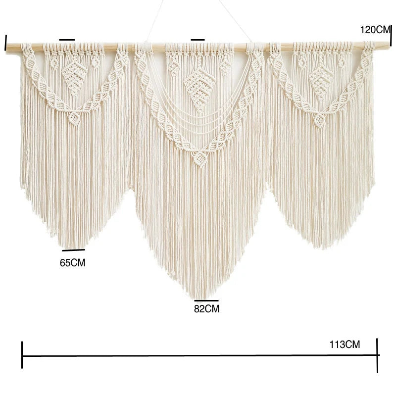 Macrame Wall Hanging Tapestry