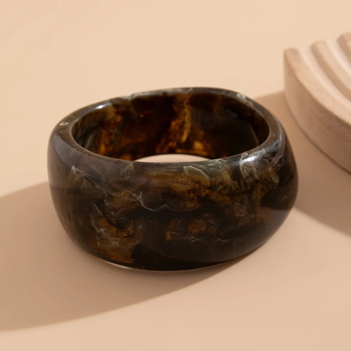 Wide Resin Bracelet