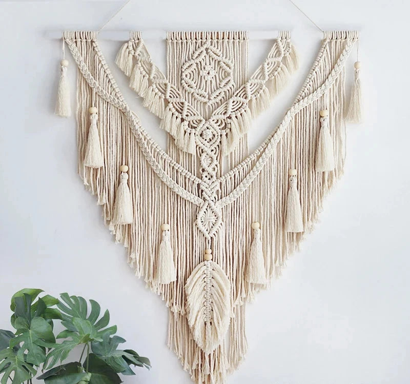 Macrame Wall Hanging Tapestry