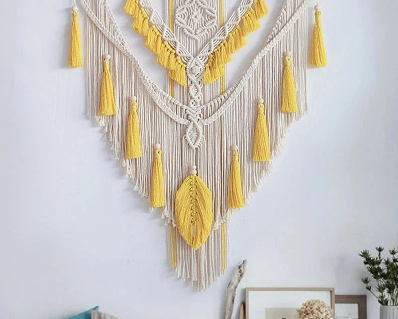 Macrame Wall Hanging Tapestry