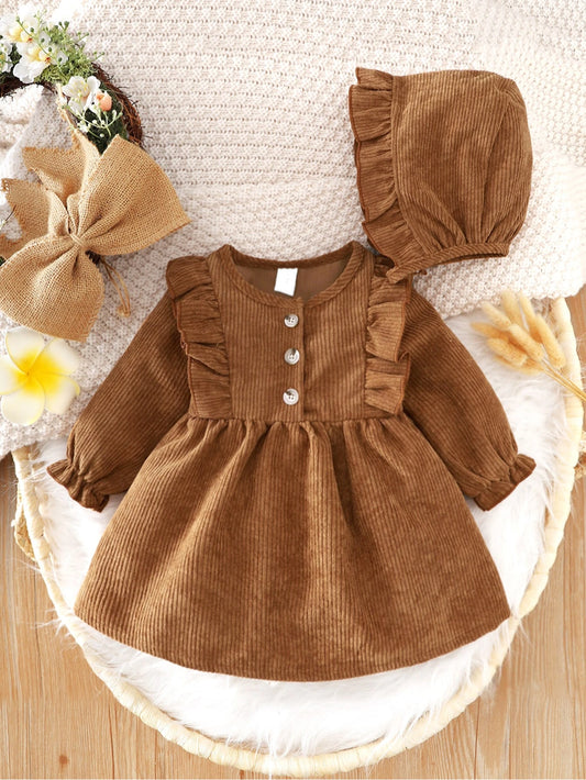 brown Baby dress