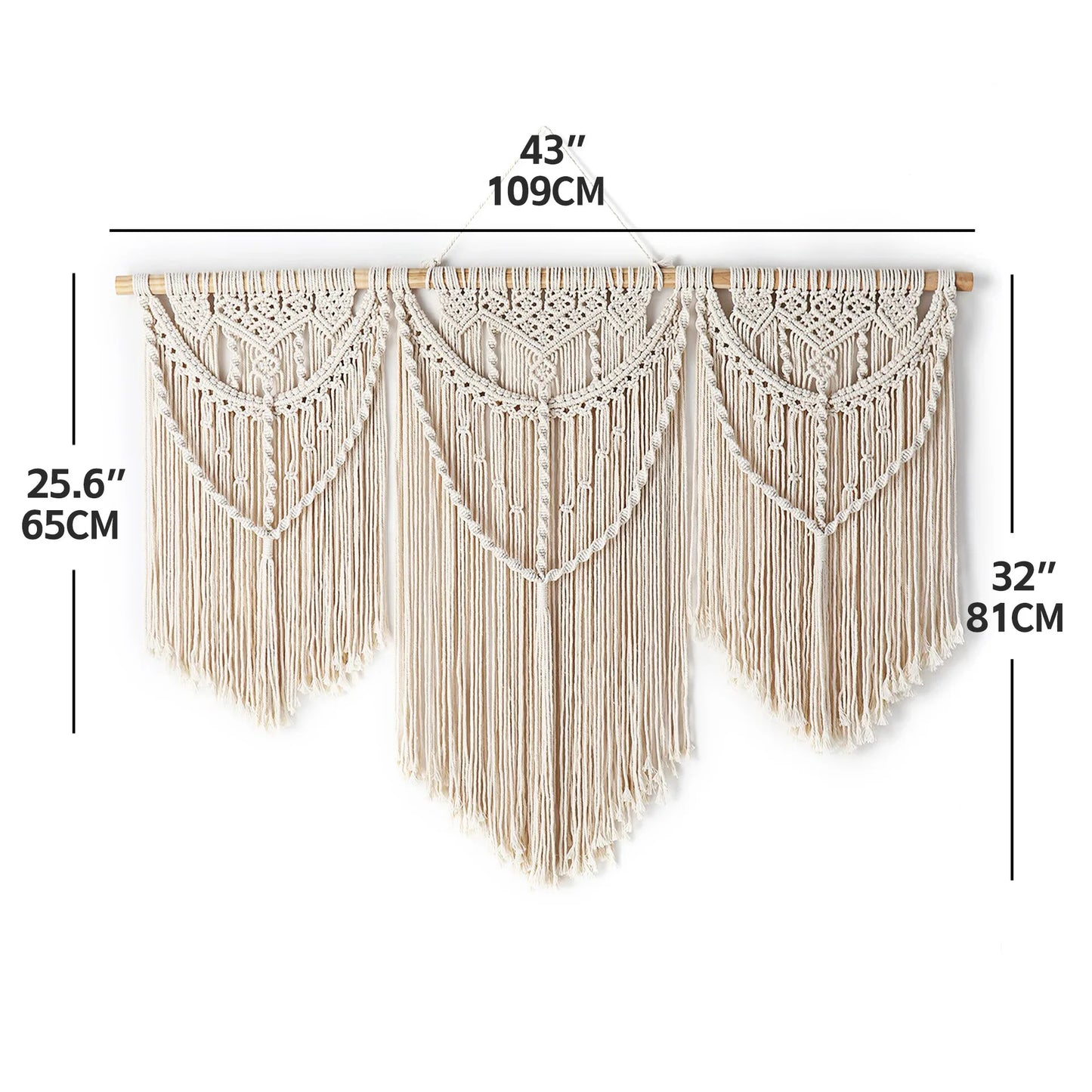 Macrame Wall Hanging Tapestry