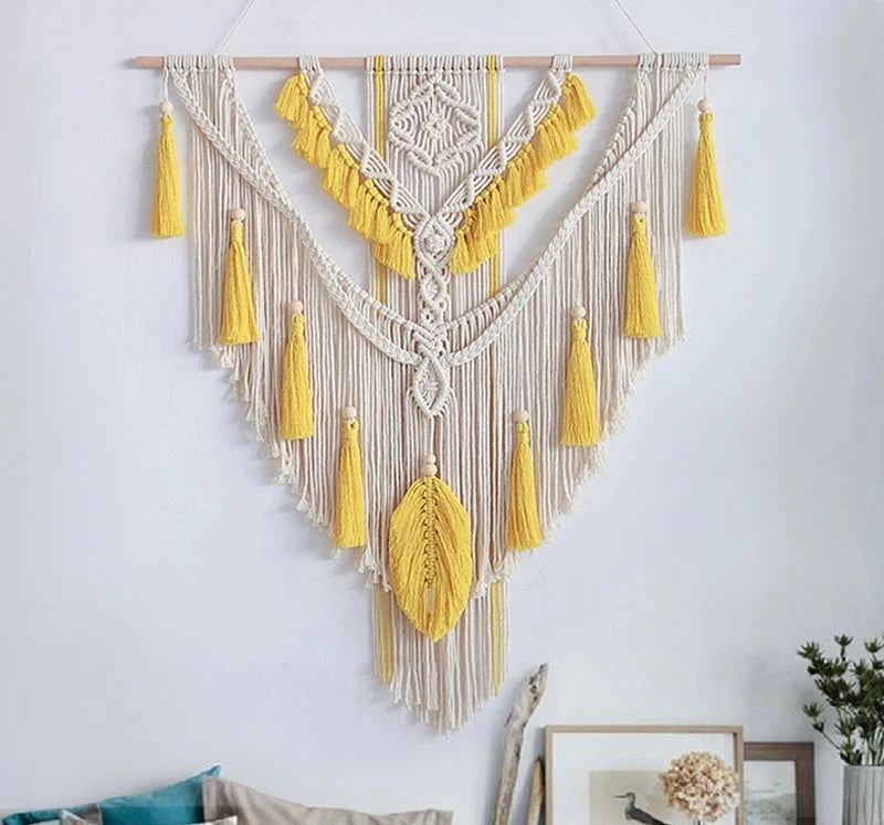 Macrame Wall Hanging Tapestry