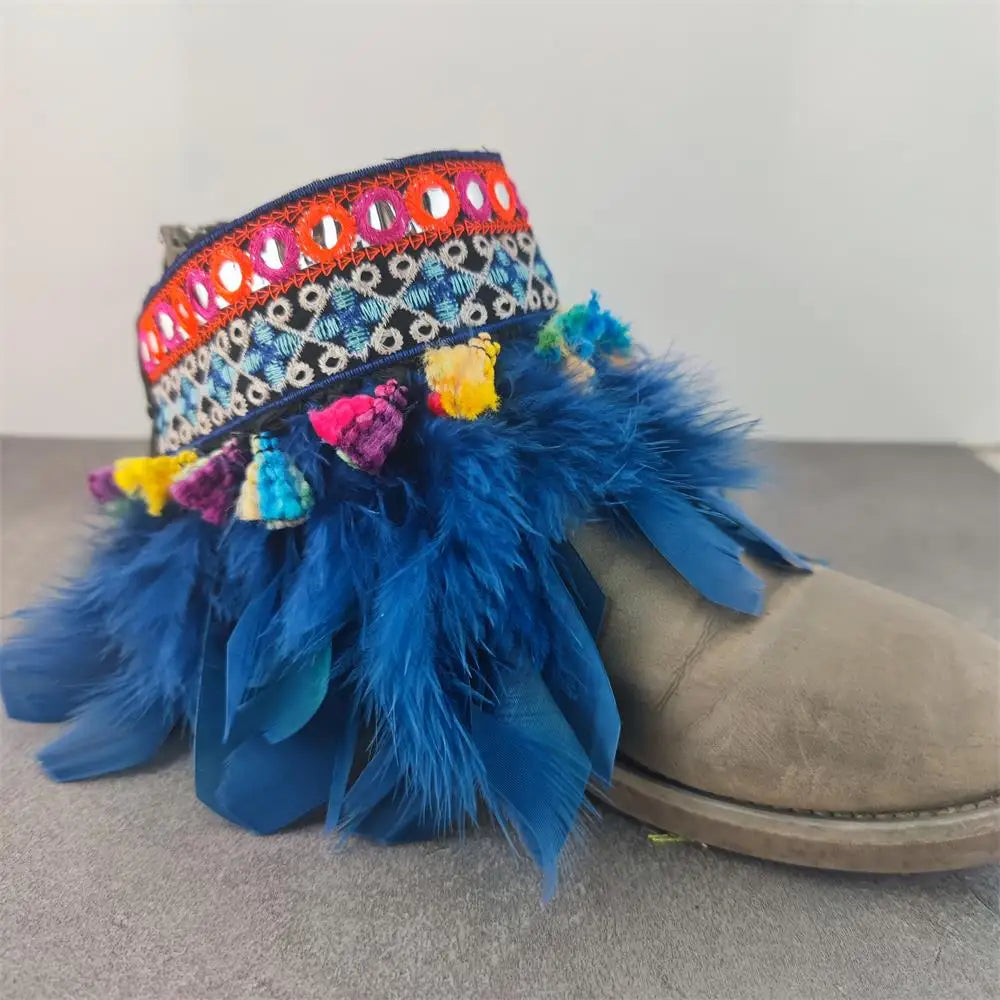 Boho Ankle Shoe Tie