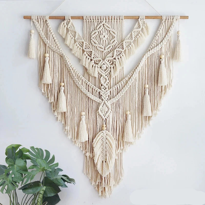 Macrame Wall Hanging Tapestry