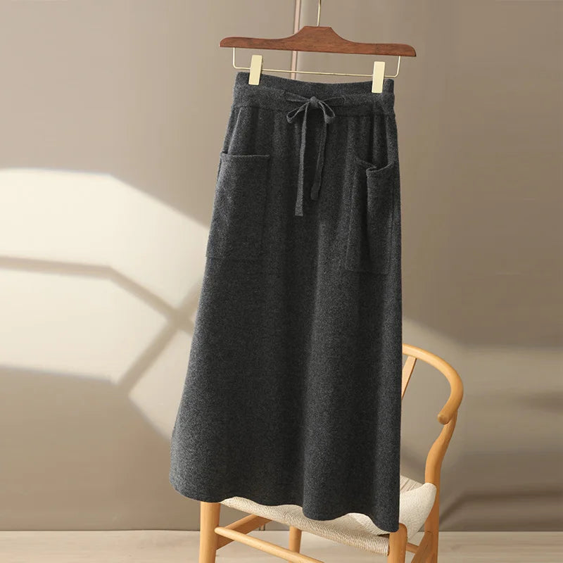 Boho Wool Skirt